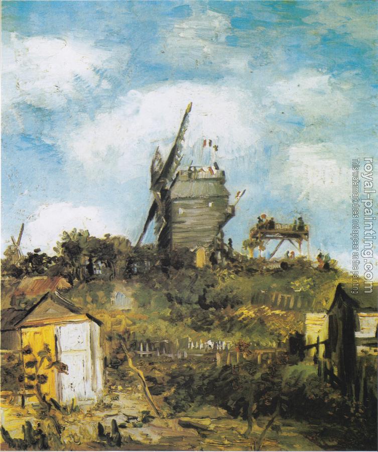 Vincent Van Gogh : The Moulin de Blute-Fin